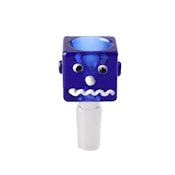 Block Head Bowl - 14mm - Blue