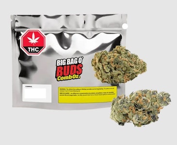Big Bag O' Buds - COMBOZ: PINK KUSH MINTS + JET FUEL PIE - 28G