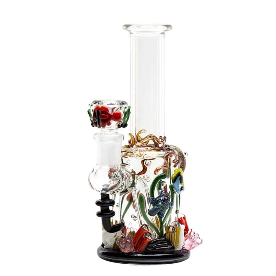 Empire Glassworks - Under the Sea Banger Hanger with Herb Bowl Main Image