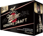 MILLER GENUINE DRAFT 355ML 15UC CAN - 15PK