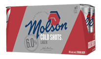 MOLSON COLD SHOTS 222ML 8IC CAN - 8PK