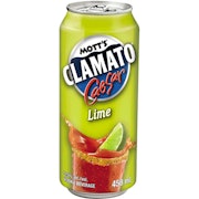 MOTTS CLAMATO CAESAR LIME - 458ML