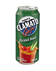 MOTT'S CLAMATO - MOTTS PICKLED BEAN - 458ML