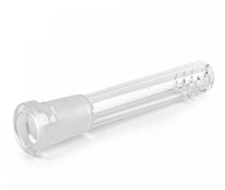 4" Clear Glass Downstem
