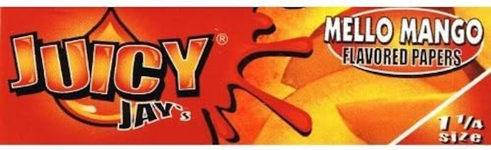 SMOKE ARSENAL - Juicy Jay 1 1/4 Rolling Papers - Mello Mango