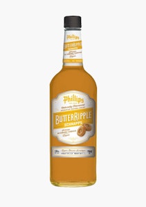 PHILLIPS - PHILLIPS BUTTER RIPPLE SCHNAPPS - 750ML