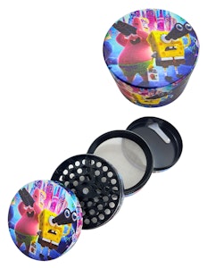 NoName - Medium Cartoon 4 Parts Metal Grinder - SpongeBob & Patrick