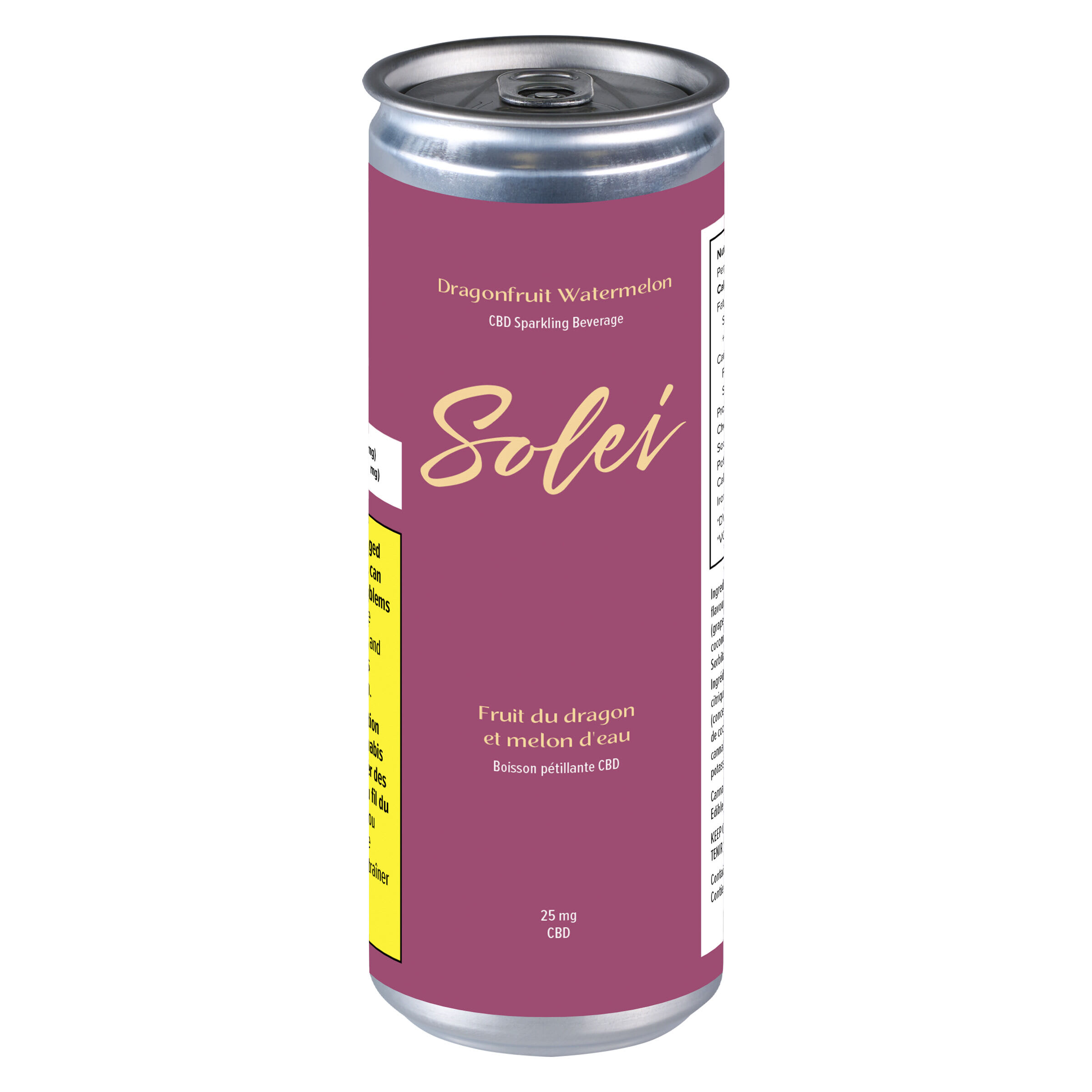 Dragonfruit Watermelon CBD Soda