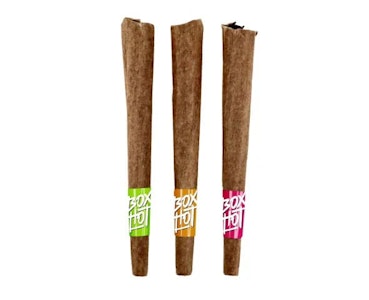 BOXHOT Fatties - TRIFECTA OF INFUSED BLUNT SMOKING POWER - 3