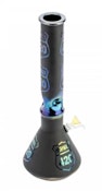 Retro Glass 16" Metallic Hwy 420 Beaker