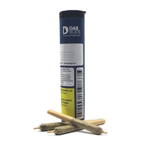 Dab Bods - BLUEBERRY RESIN INFUSED PRE ROLLS - 1.5