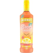 SMIRNOFF PEACH LEMONADE VODKA - 750ML