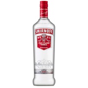 SMIRNOFF RED GLASS - 750ML