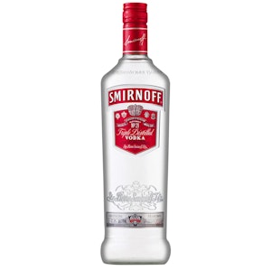 SMIRNOFF - SMIRNOFF RED GLASS - 750ML