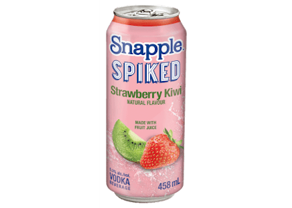 SNAPPLE SPIKED - SNAPPLE SPIKED STRAWBERRY KIWI VODKA - 458ML