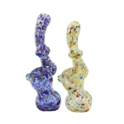 6" Speckled Bubbler