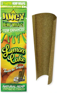 Juicy Jays - TERP Enhanced Lemon Cake Hemp Wraps