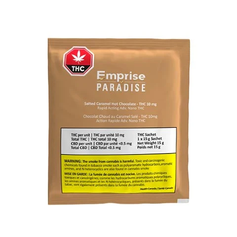 Emprise in Paradise - SALTED CARAMEL HOT CHOCOLATE THC 10MG - 15 Main Image