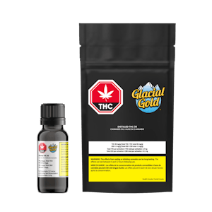 Glacial Gold - DISTILLED THC 30 OIL - 28.5