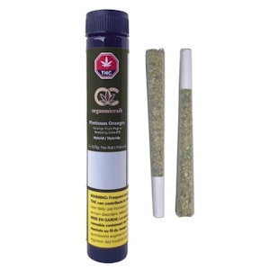 ORGANNICRAFT - PLATINUM ORANGES PRE-ROLLS - 1.5