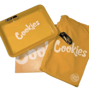Cookies Glowing LED Rolling Tray - Orange