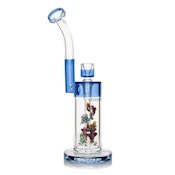 RED EYE GLASS 10" Sealife Bubbler