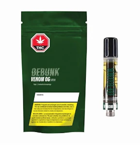 Debunk - Debunk Venom OG 1g Prefilled Vape Cartridge