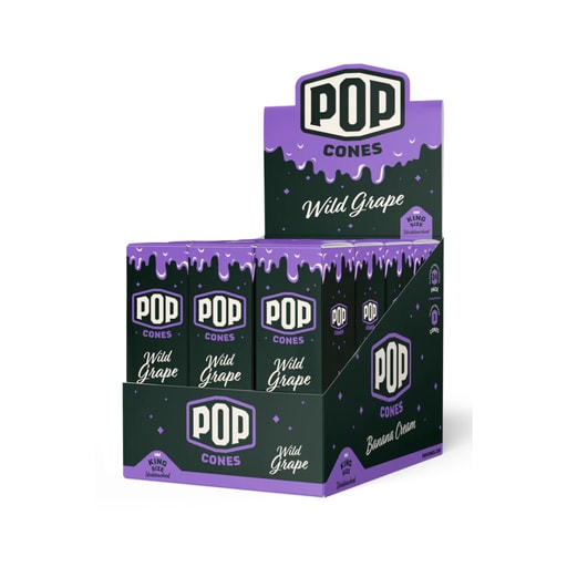 Wild Grape King Size Cones | 3-Pack | POP