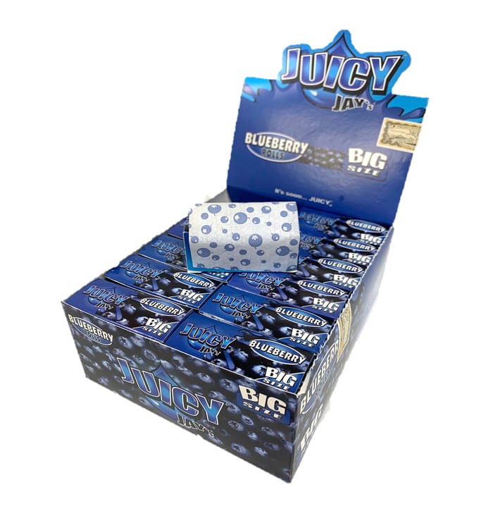 Blueberry King Size Hemp Roll | 15ft | Juicy Jay's