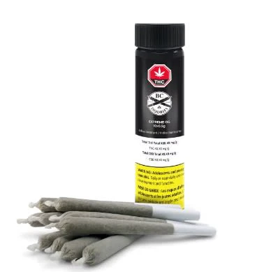 BC DOOBIES - EXTREME OG (DIRECT DELIVERY) PRE-ROLLS | BC Dooboes - 10 x 0.5g | Rest Main Image