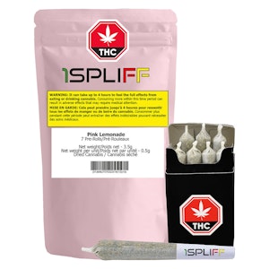 1Spliff - Pink Lemonade - 7x0.5g - 1Spliff - Pre-Rolls