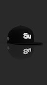New Era - For the Flame | 950 Black Wool Snapback Black UV "Su" White Glow