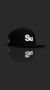 New Era - New Era - For the Flame | 950 Black Wool Snapback Black UV "Su" White Glow
