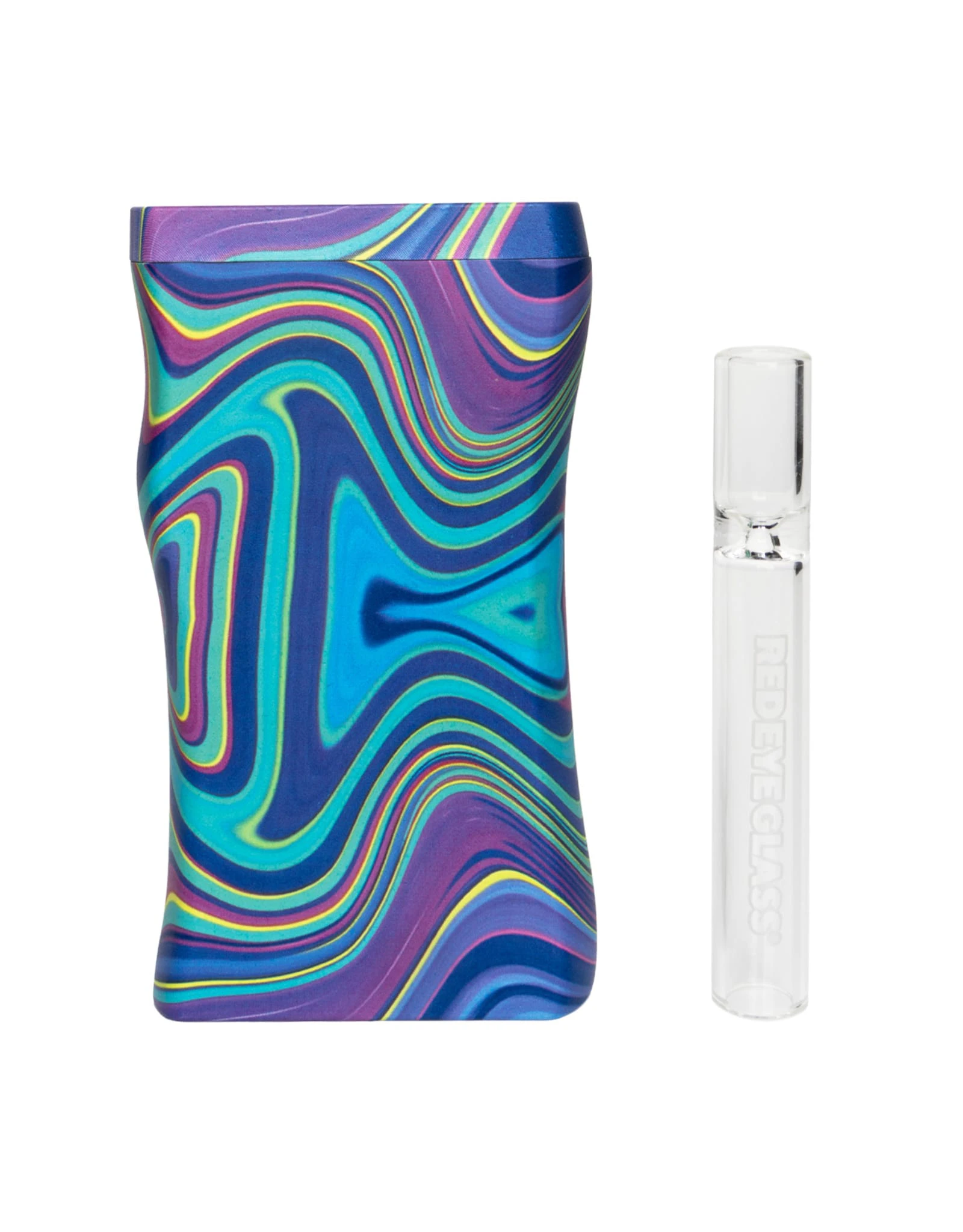 Red Eye Glass - DUGOUT - PURPLE SWIRL Main Image