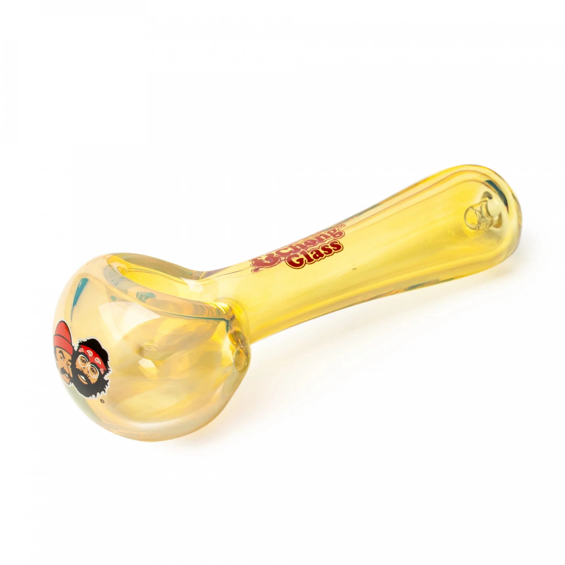 CHEECH & CHONG GLASS - 4.5" SUN KINGS HAND PIPE - COLOUR CHANGING Main Image