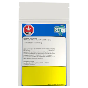 Retro - Island Mist High CBD Spray (30ml)