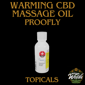 Proofly - Warming CBD Massage Oil - 25g