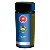 Wes' Coast Kush 7 x 0.5g Pre-Rolls