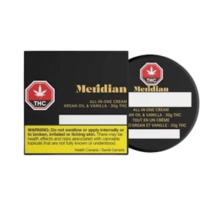 Meridian - Meridian All-In-One Cream - Argan Oil & Vanilla 30g