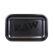 Raw Small Black Rolling Tray