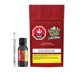 Glacial Gold - Max THC 30 Drops 30ml