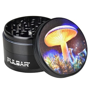 Pulsar - 4 PIECE GRINDER - 2.5" - MYSTICAL MUSHROOM
