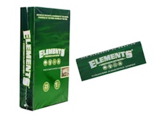 Elements - Green Rolling Papers 1.25