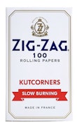 Zig Zag White,Single Kutcorners Rolling Papers