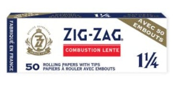 Zig-Zag - WHITE ROLLING PAPERS -1 1/4 W/ TIPS