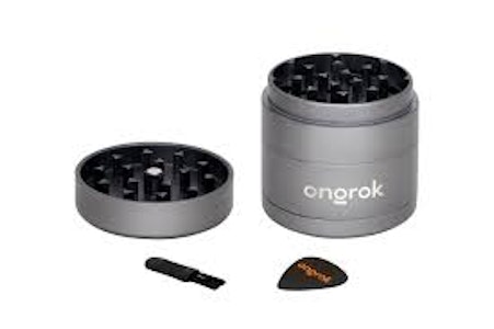 Ongrok - Ongrok 4pc EZ Metal Grinder  (Gunmetal)