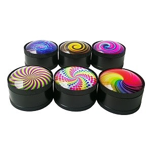 Bake Shoppe Basics - Psychadelik 3-Piece Grinder - 52x38 mm