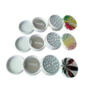 Colourful Leaf 4-Piece Ceramic Grinder - 52x35 mm