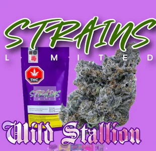 STRAINS LIMITED - Wild Stallion (Unicorn Poop x Project 4516) Dried Flower - 3.5g