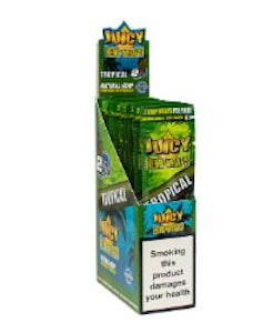 Maple Craft - Juicy Jay Tropical Hemp Wrap Display of 25